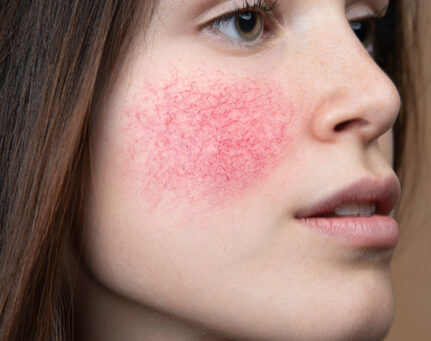 Розацеа: симптомы, причины и лечение красных пятен на лице